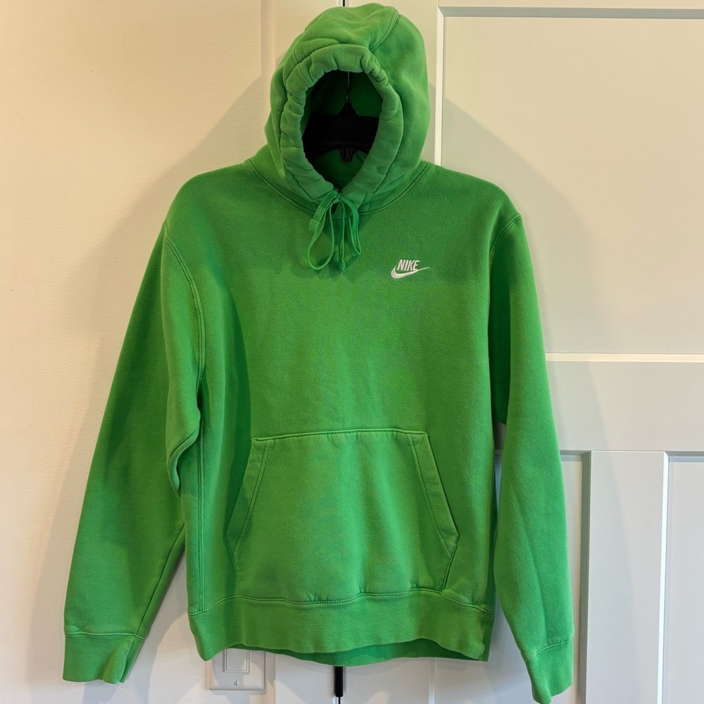 Lime Green Nike Hoodie - great condition